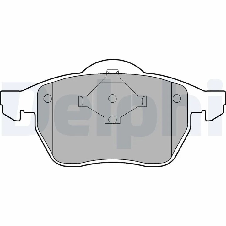 Комплект накладки за дискови спирачки Lp978 Audi A3/A4 B5/A6 C4 Ford Galaxy 1/Galaxy Mk 1 Seat Alhambra/Ibiza 3/Toledo 2 Vw Bora