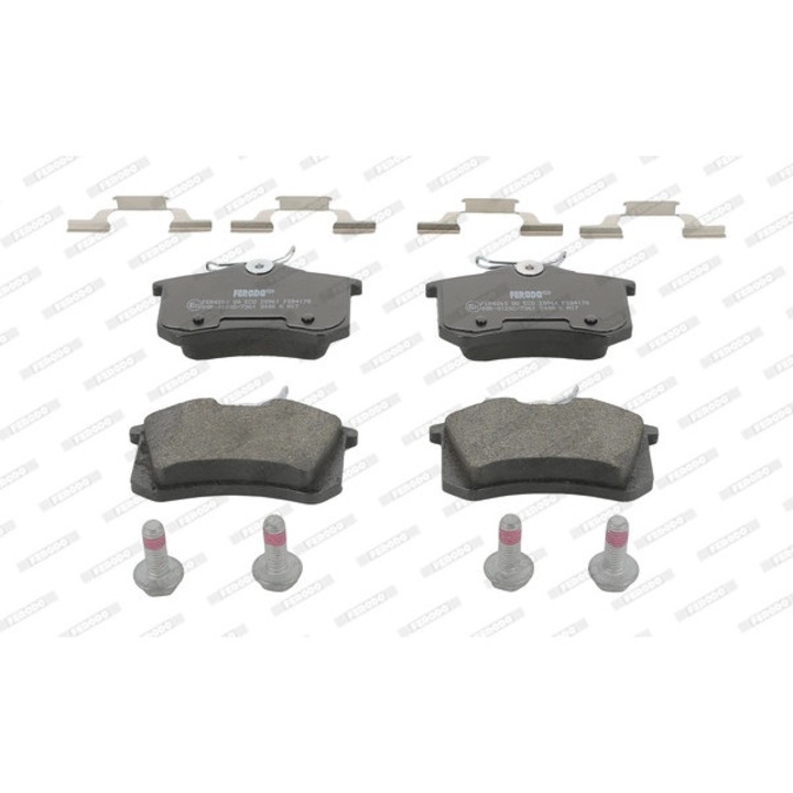 Set Placute Frana Fdb4178 Audi A4 B5/A4 B6/A6 C5/Tt Citroën C2/C3 1 Peugeot 1007/807/Partner Renault Clio 3