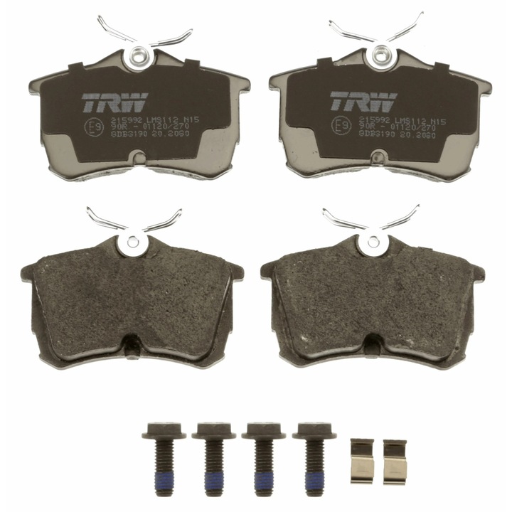 Fékbetét készlet, Tárcsafék Gdb3190 Honda Accord 6/Accord 6 Aerodeck/Accord 7