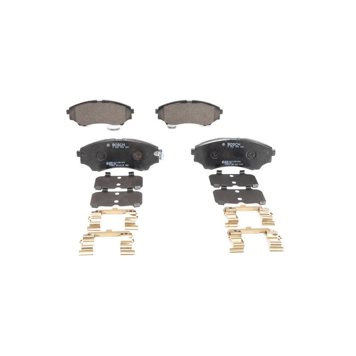 Fékbetét készlet, tárcsafék 0986494587 Ford Ranger Ford Asia & Oceania Everest Mazda B-Serie/Bt-50/Bt-50 Pick-Up
