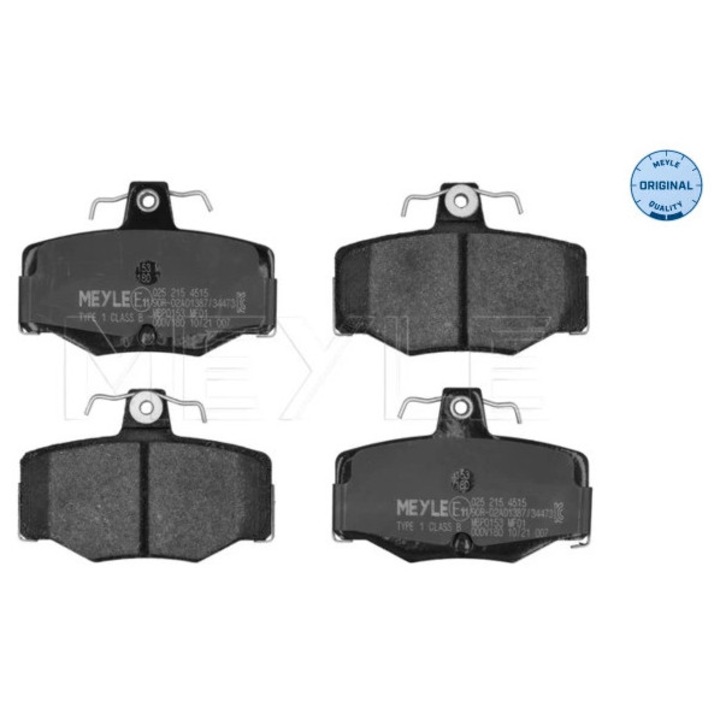 Set Placute Frana Puntea Spate 0252154515 Nissan Almera 2/Almera Tino/Primera