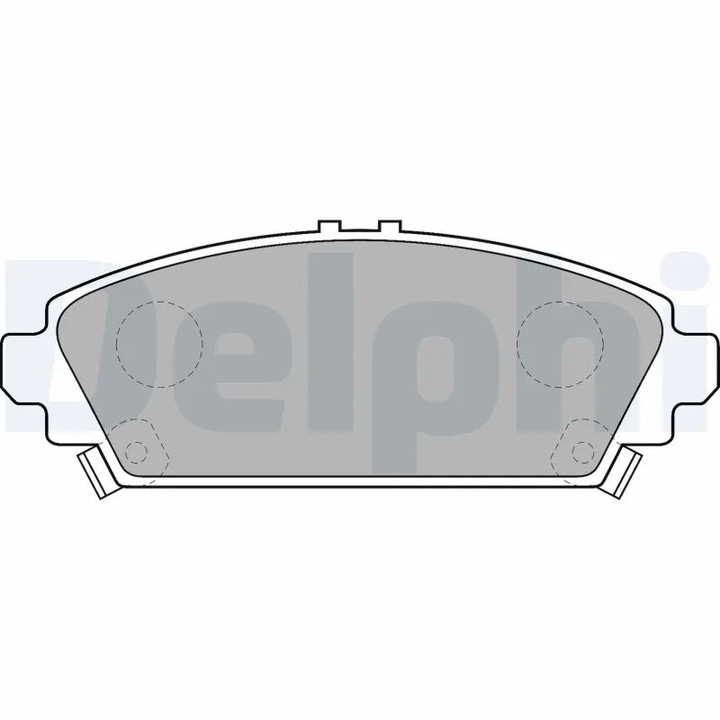 Fékbetét készlet, Tárcsafék Lp1526 Honda Accord 6/Civic 7