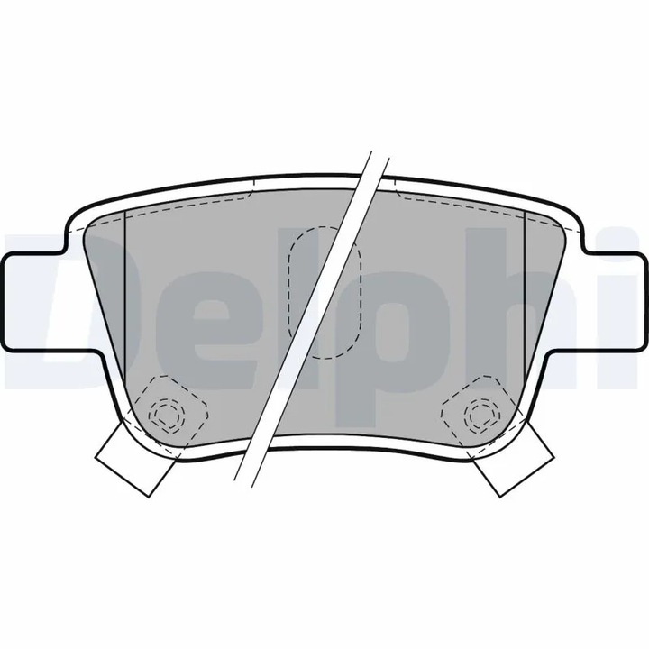 Fékbetét készlet, tárcsafék Lp1785 Toyota Alphard / Vellfire/Avensis/Avensis Verso/Corolla Verso/Previa 3