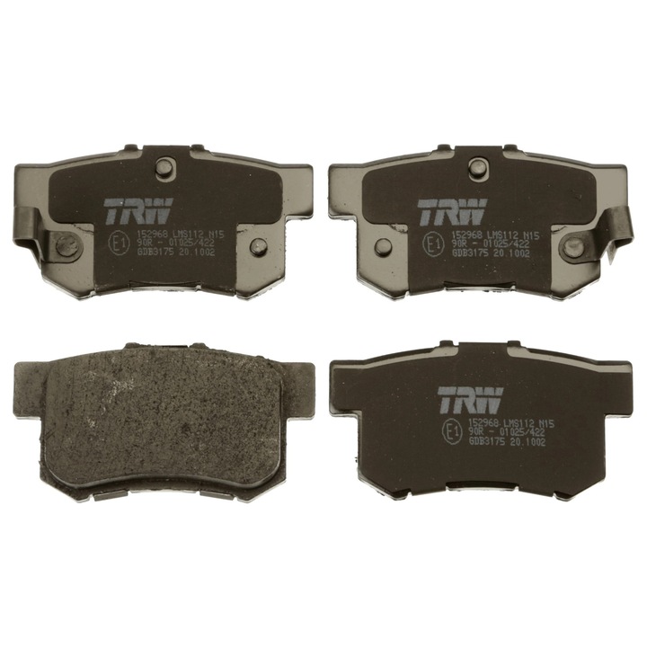 Fékbetét készlet, tárcsafék Gdb3175 Acura Integra/Rl/Tsx Ciimo Ciimo Honda Accord/Accord 4/Accord 4 Aerodeck/Accord 5