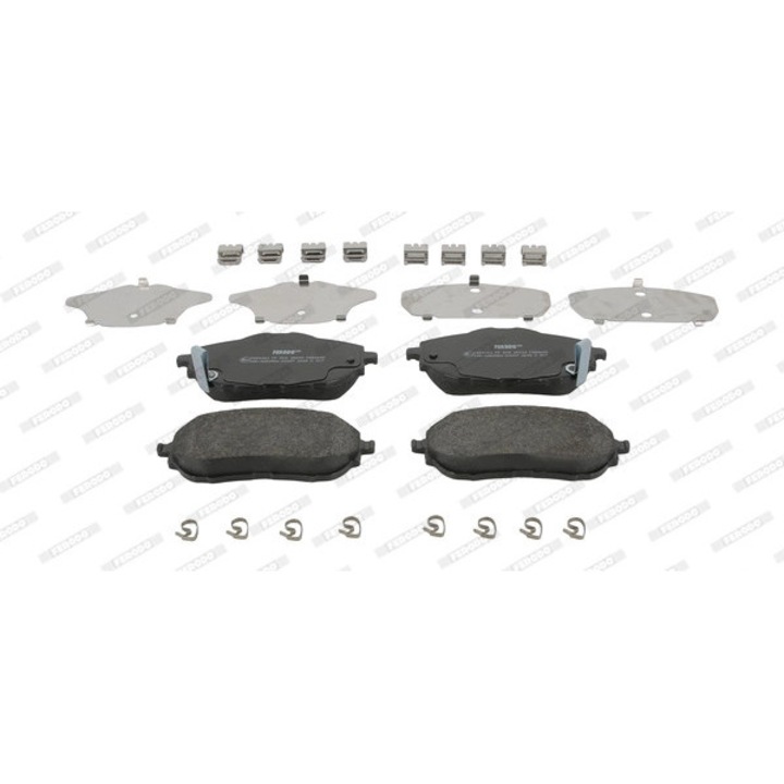 Set Placute Frana Fdb4648 Toyota Auris/Corolla/Corolla Quest