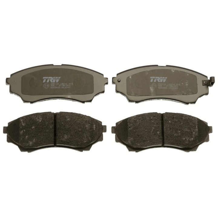 Комплект накладки, дискови спирачки Gdb3403 Ford Ranger Ford Asia & Oceania Courier Pick-Up/Everest Ford Australia Courier