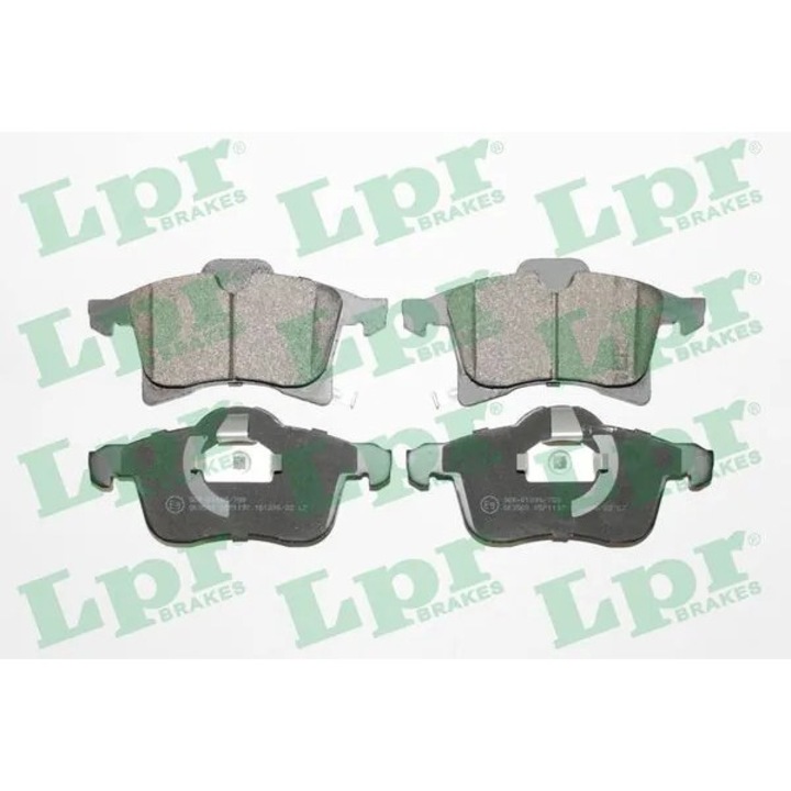 Комплект накладки, дискова спирачка 05P1197 Opel Astra G/Astra H/Astra H Gtc/Astra H Twintop/Combo/Corsa C/Corsa D/Corsa E