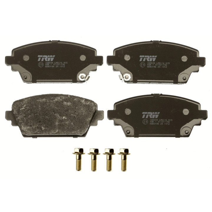 Fékbetét készlet, Tárcsafék Gdb3186 Honda Accord 6/Accord 6 Aerodeck Mg Express/Mg Zr