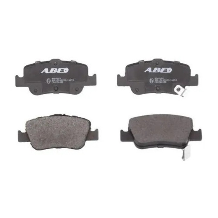 Set Placute Frana Puntea Spate C22036Abe Toyota Auris/Corolla/Prius/Probox / Succeed/Ractis/Verso S/Yaris