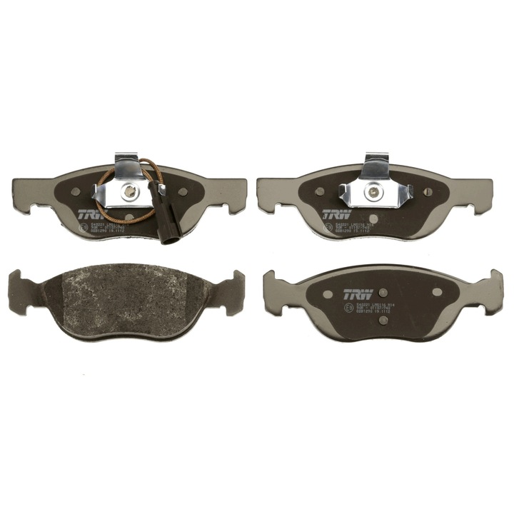 Fékbetét készlet, Tárcsafék Gdb1290 Fiat Barchetta/Brava/Bravo 1/Marea Lancia Dedra/Delta 2