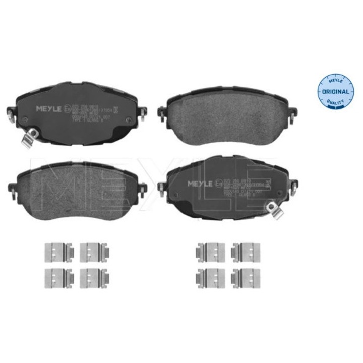 Set Placute Frana Punte Fata 0252569819 Toyota Auris/Corolla