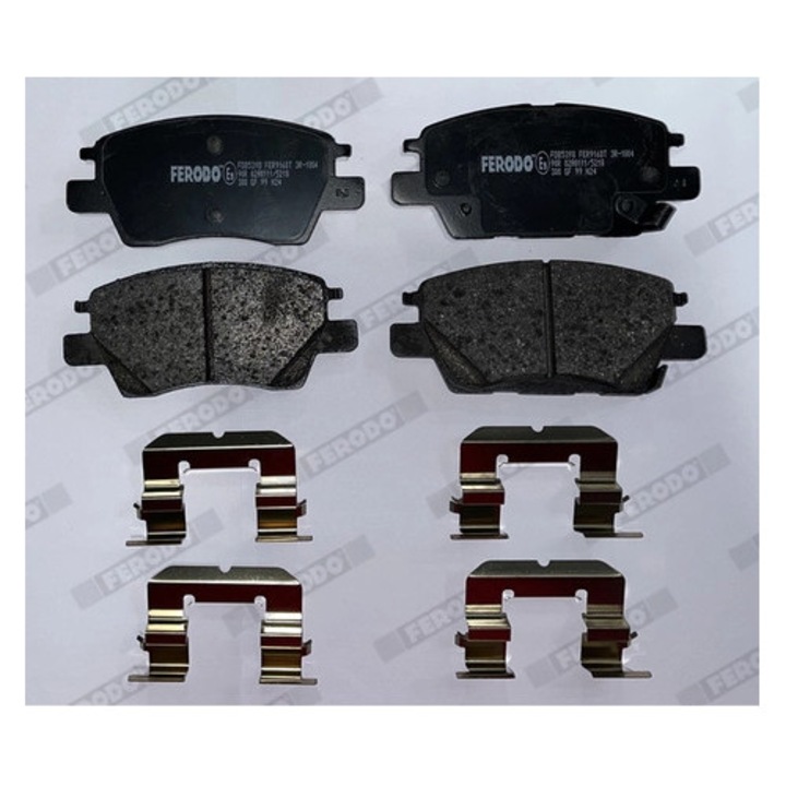 Комплект накладки, дискови спирачки Fdb5398 Chevrolet Bolt Opel Ampera-E