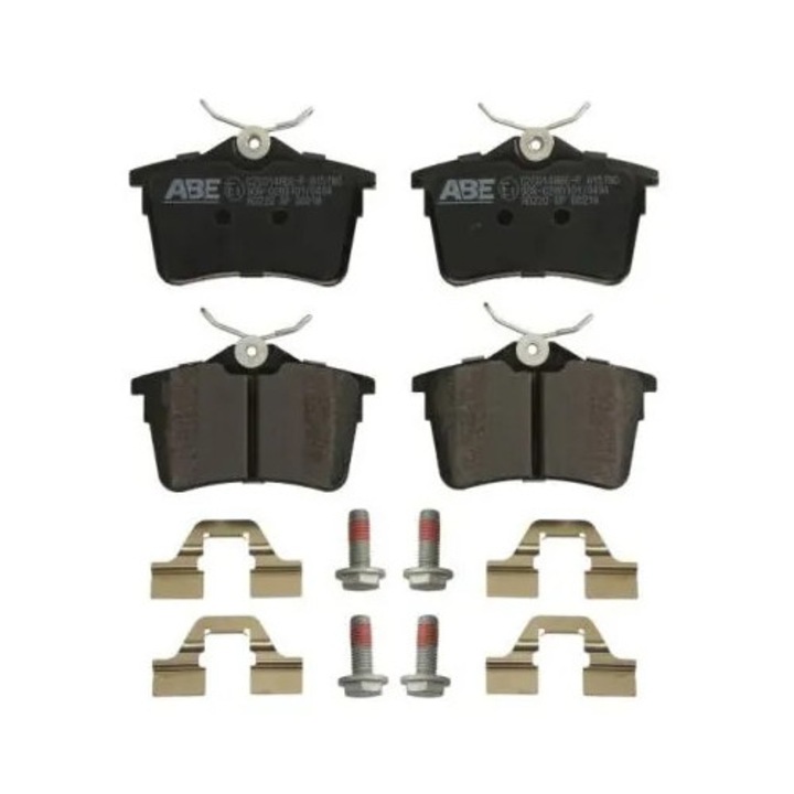 Fékbetét készlet, Tárcsafék Hátsó tengely C2C014Abe-P Citroën Berlingo/Berlingo Multispace Peugeot 307/308/308 1/Partner