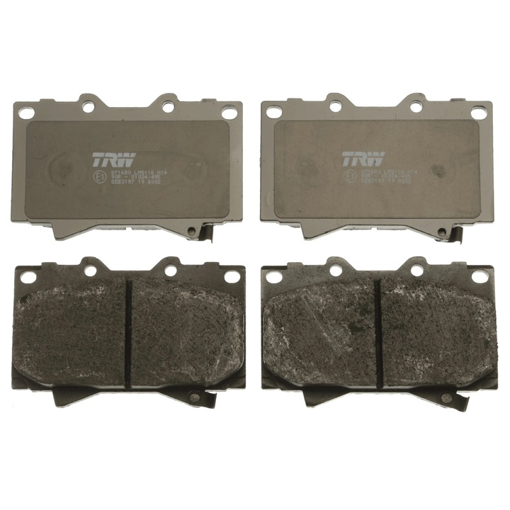 Fékbetét készlet, tárcsafék Gdb3197 Baw Luba Honda Odyssey Lexus Lx Toyota Land Cruiser/Land Cruiser 100/Tundra Pick-Up