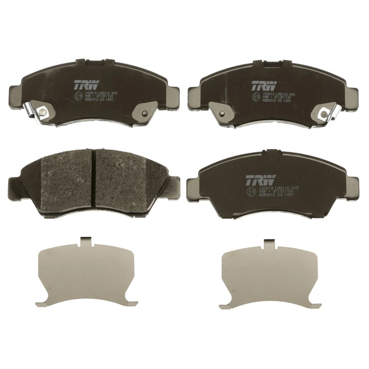 Fékbetét készlet, Tárcsafék Gdb3212 Honda Capa/City 4/Jazz 2/Logo