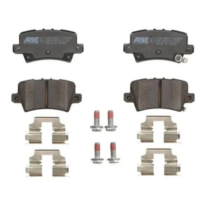 Fékbetét készlet, tárcsafék, hátsó tengely C24014Abe-P Honda Civic 8/Cr-5 4