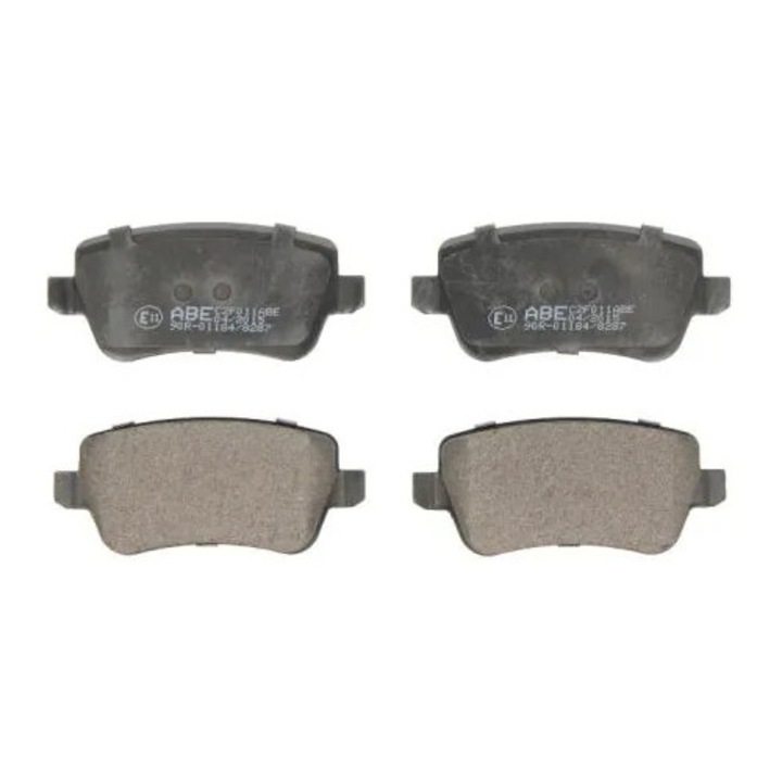 Fékbetét készlet, tárcsafék, hátsó tengely C2F011Abe Fiat Croma