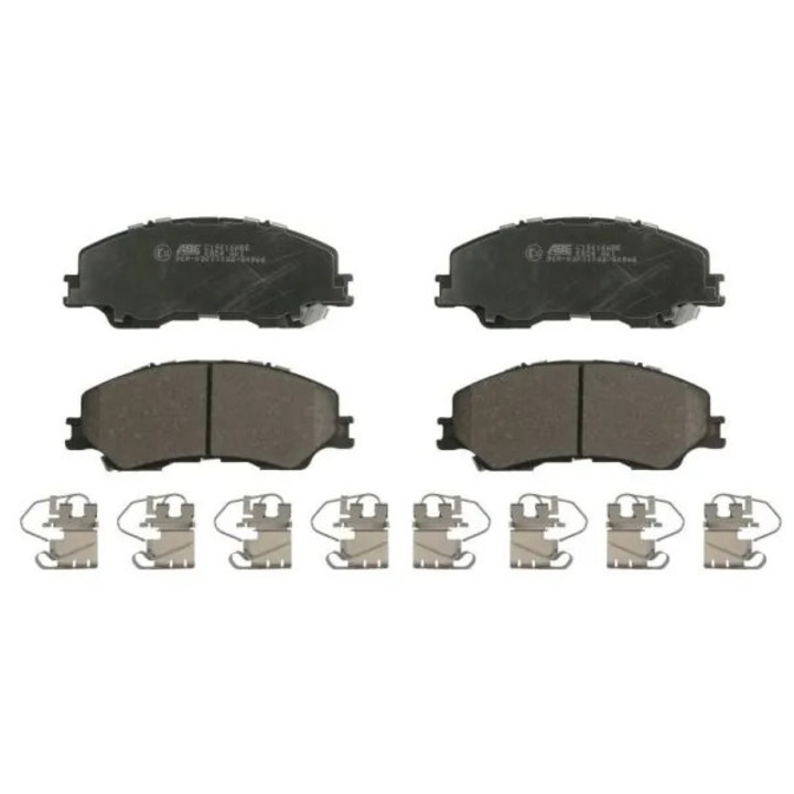 Fékbetét készlet, tárcsafék, első tengely C19016Abe Isuzu D-Max 3