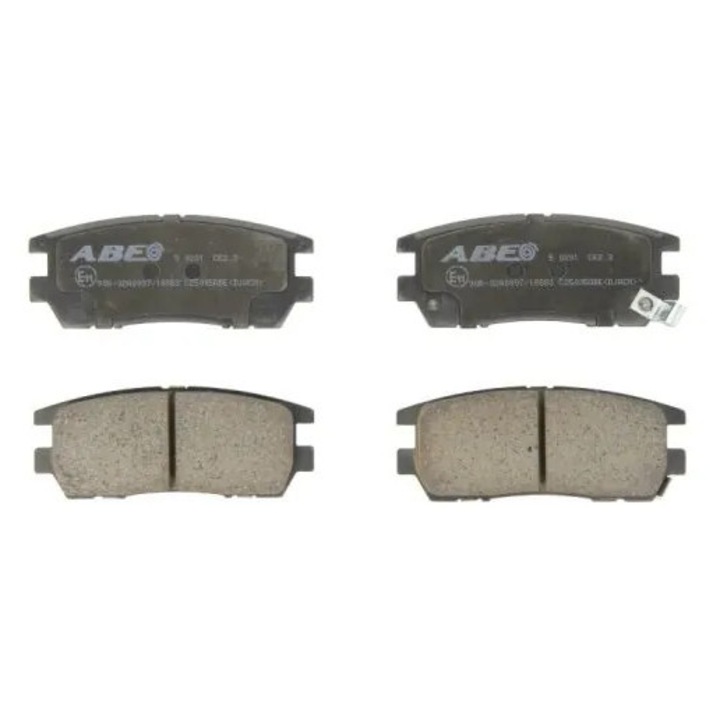 Fékbetét készlet, tárcsafék, hátsó tengely C25005Abe Mitsubishi Delica / Space Gear/Eclipse/Eclipse 2/Eclipse 3/Eclipse 4