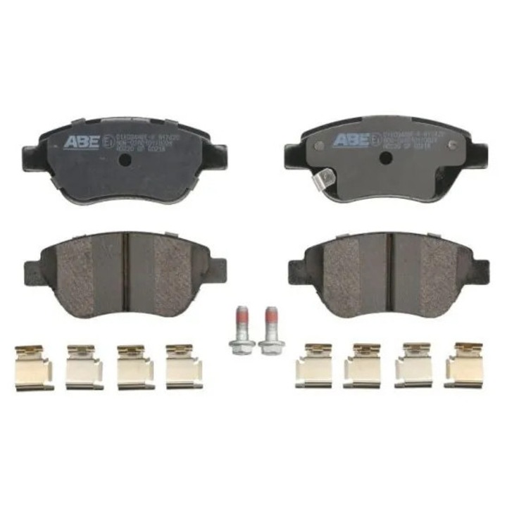 Fékbetét készlet, tárcsafék első tengely C1X034Abe-P Fiat Doblo/Panda Opel Adam/Corsa D Peugeot 308 1 Vauxhall Adam