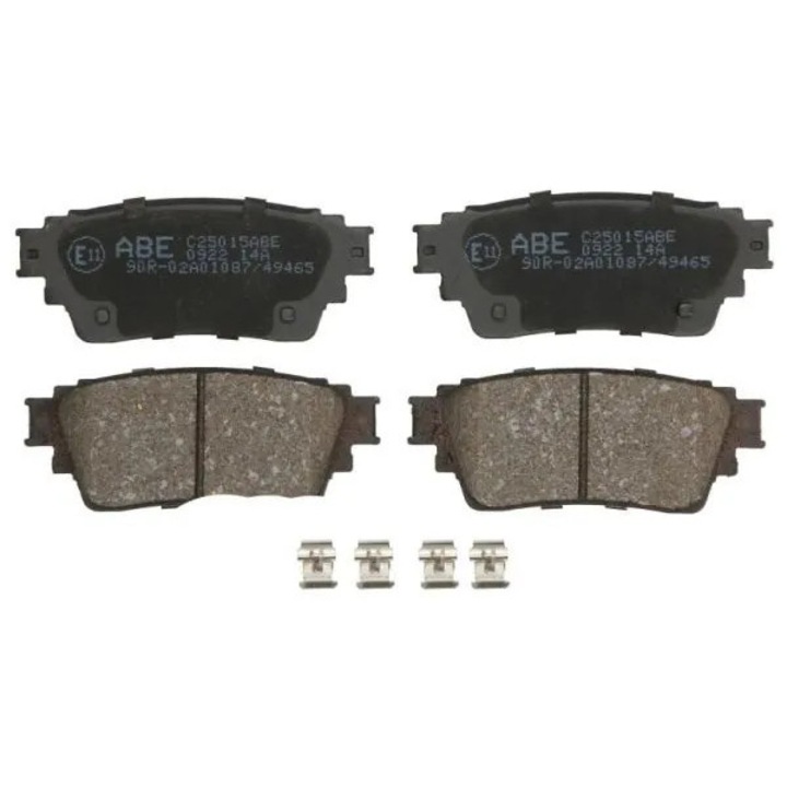 Fékbetét készlet, tárcsafék, hátsó tengely C25015Abe Mitsubishi Eclipse/Outlander 3