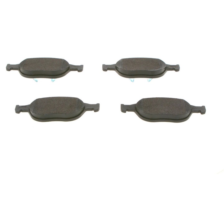 Fékbetét készlet, tárcsafék 0986495066 Ford Fiesta 5/Focus 1/Tourneo Connect/Transit Connect