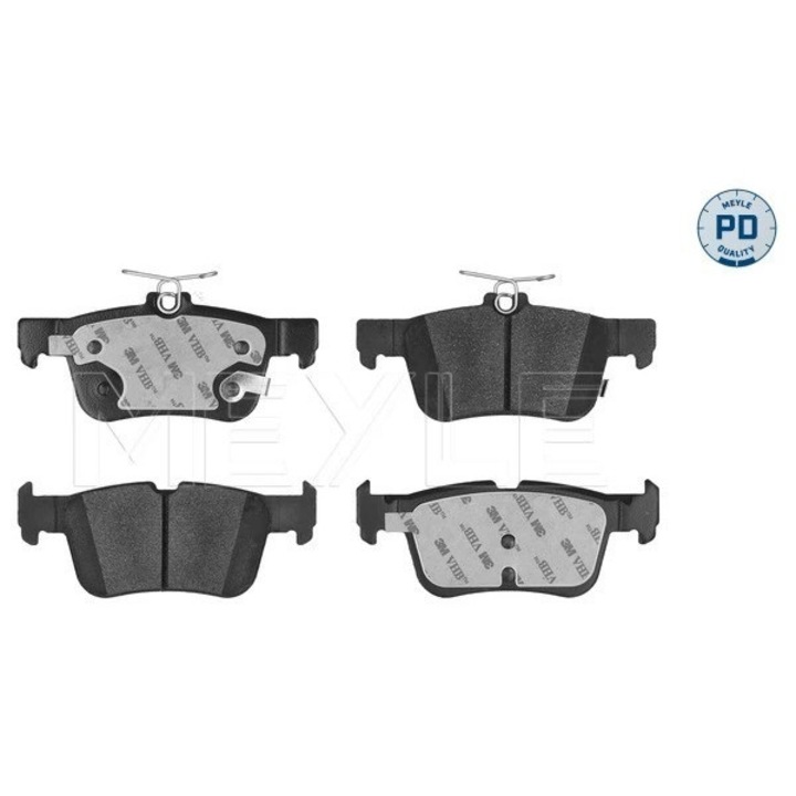 Set Placute Frana Puntea Spate 0252223116/Pd Ford Galaxy 3/Galaxy Mk 3/Kuga 2/Mondeo 5/S-Max Ford Usa Edge