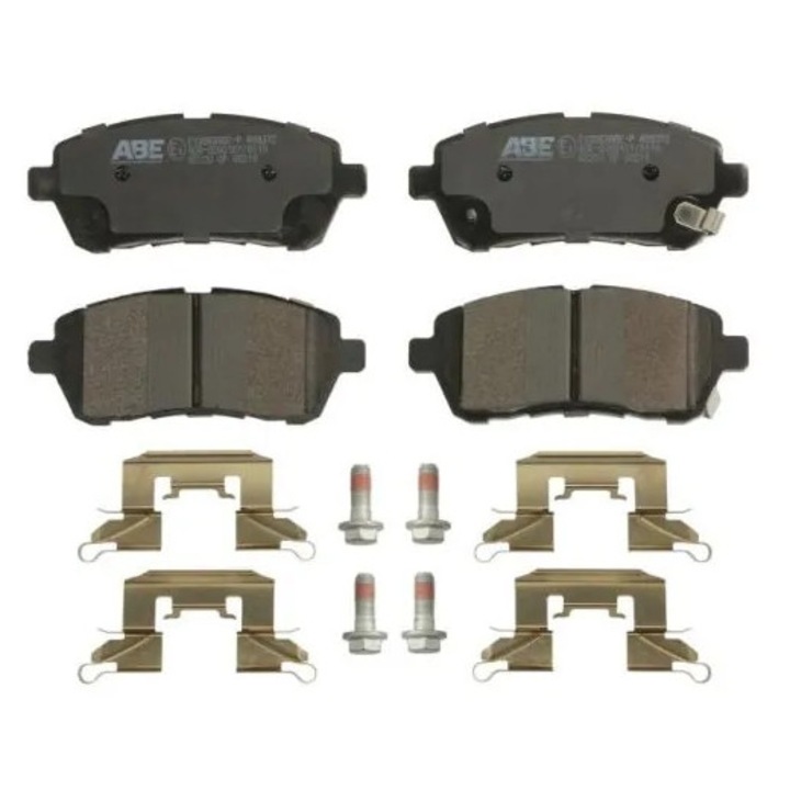 Комплект накладки, дискова спирачка предна ос C13063Abe-P Daihatsu Cuore 7/Materia/Sirion Ford B-Max/Fiesta/Fiesta 6/Fiesta 7
