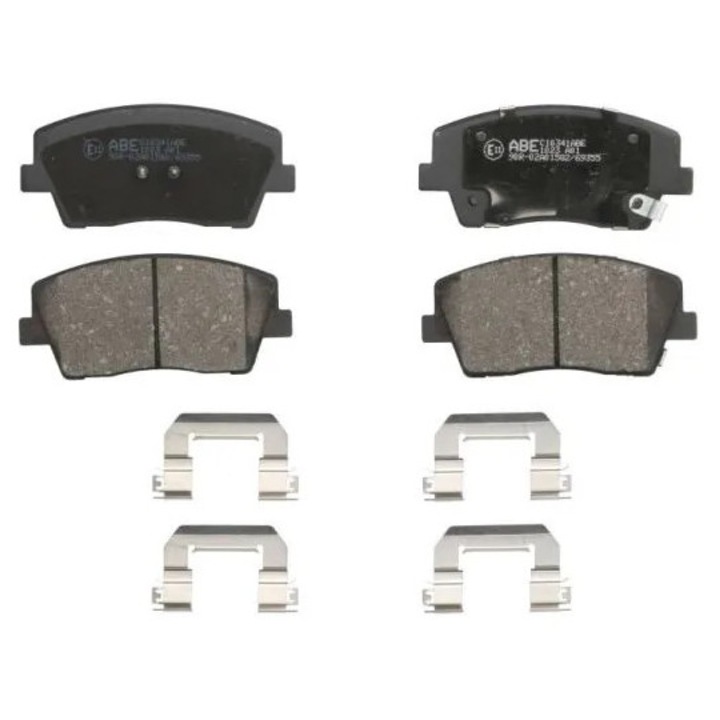 Fékbetét készlet, tárcsafék első tengely C10341Abe Genesis G70/G70 Shooting Brake Kia Stinger