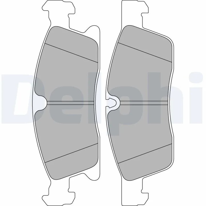 Fékbetét készlet, tárcsafék Lp2298 Mercedes-Benz Gl-Class/Gle/Gls/M-Class