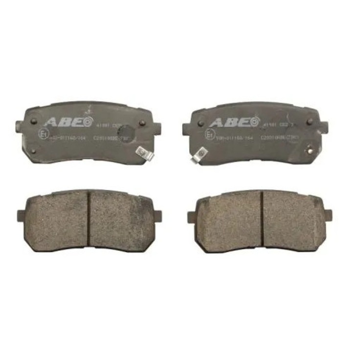 Fékbetét készlet, tárcsafék hátsó tengely C20310Abe Hyundai H-1/H-1 Travel/Ix55 Kia Carnival / Grand Carnival 3 Mazda 3