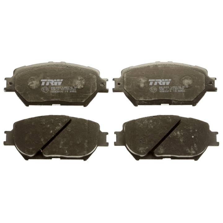 Fékbetét készlet, Tárcsafék Gdb3314 Lexus Gs/Is 2 Toyota Camry/Crown/Mark 10 1