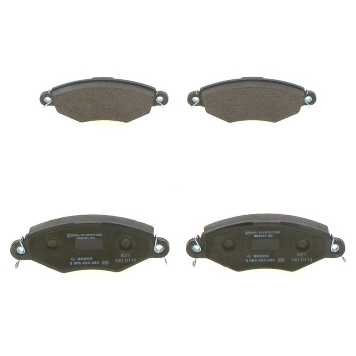 Fékbetét készlet, tárcsafék 0986424453 Iran Khodro Peugeot 206 Peugeot 306