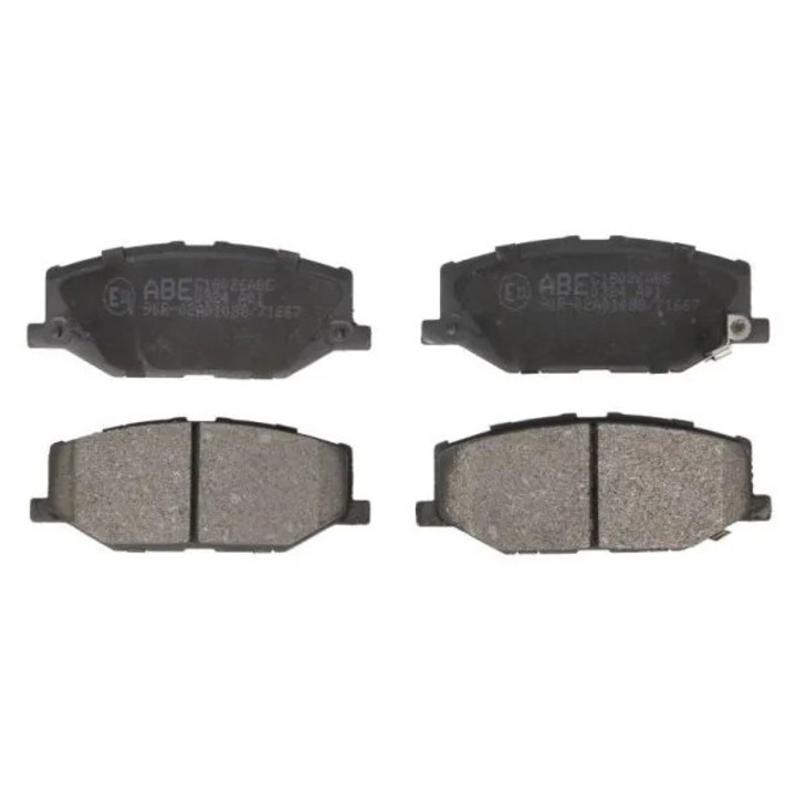 Fékbetét készlet, Tárcsafék, Első tengely C18026Abe Suzuki Jimny Terepjáró