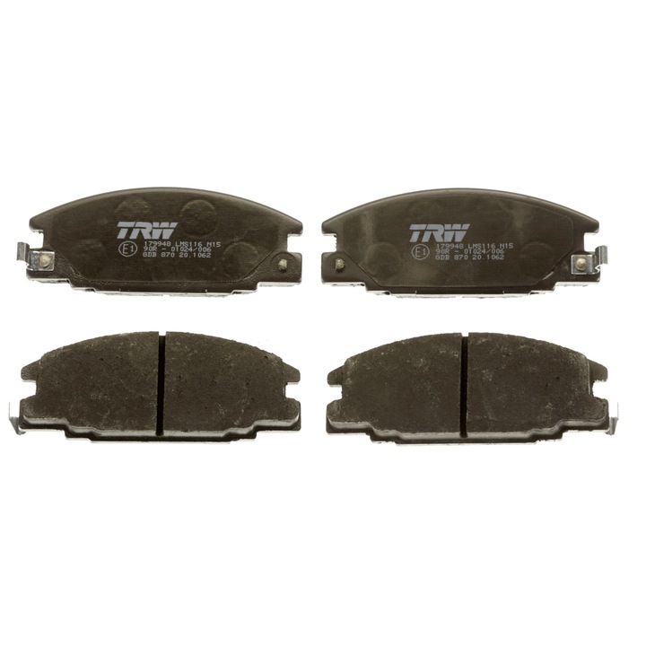 Fékbetét készlet, tárcsafék Gdb870 Holden Jackaroo/Rodeo/Rodeo Pick-Up Isuzu Campo/Elf/Kb/Tfr/Tfs Pick-Up/Trooper 1