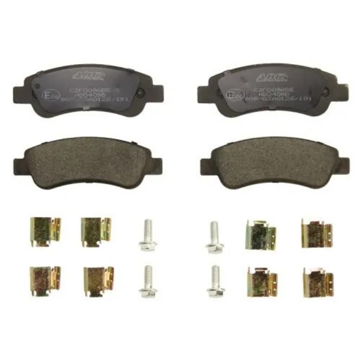 Fékbetét Készlet, Tárcsafék Hátsó Tengely C2F009Abe-P Citroën Jumper 2 Fiat Ducato Peugeot Boxer