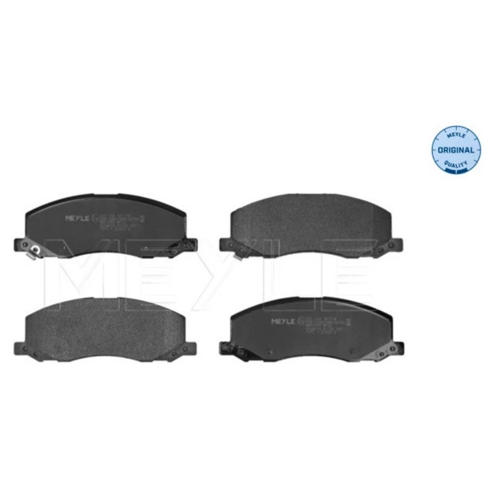 Комплект накладки, дискова спирачка, предна ос 0252441817/W Opel Insignia A/Insignia A Country Saab 9-5