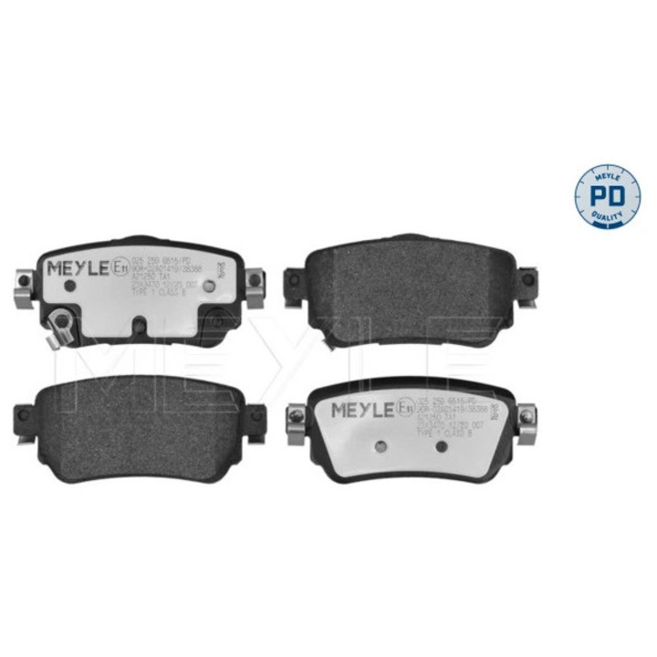 Set Placute Frana Puntea Spate 0252596515/Pd Nissan 10-Trail 3/Leaf/Qashqai 2 Renault Kadjar/Koleos 2