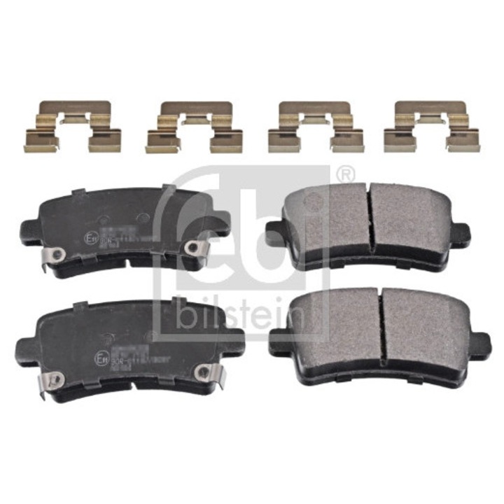 Комплект накладки, дискови спирачки Задна ос 116147 Chevrolet Malibu Opel Insignia A/Insignia A Country Saab 9-5