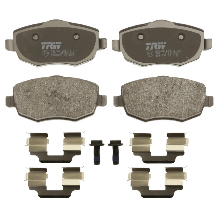 Fékbetét készlet, tárcsafék Gdb1592 Lancia Ypsilon