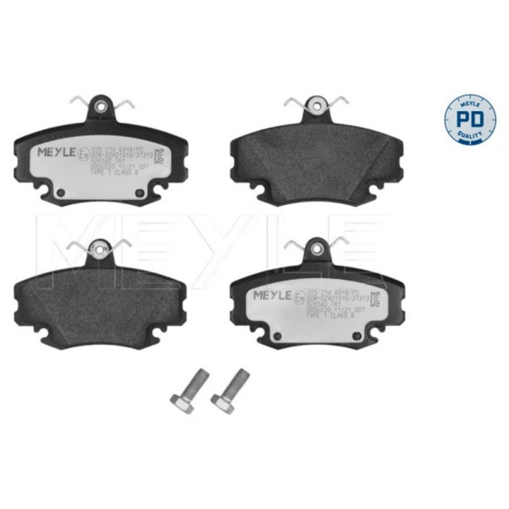 Fékbetét készlet, tárcsafék első tengely 0252146318/Pd Dacia Logan/Sandero Lada Largus Peugeot 205 1/205 2/309 1/309 2