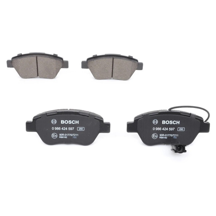 Fékbetét készlet, tárcsafék 0986424597 Citroën Nemo Fiat Bravo 2/Fiorino/Panda/Qubo/Stilo Peugeot Bipper/Bipper Tepee