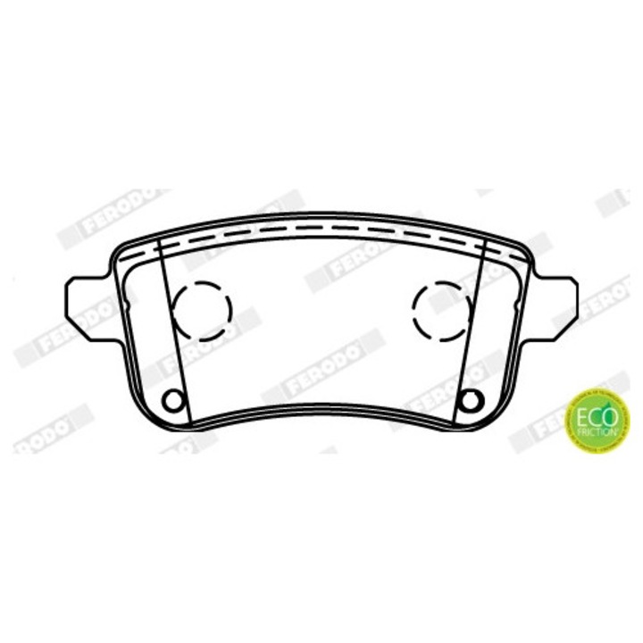 Set Placute Frana Fdb4435 Renault Captur 2/Clio 5/Fluence/Megane/Megane 3/Megane 4/Megane 4 Grand/Scénic 3