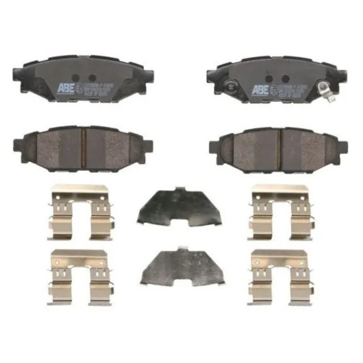 Fékbetét készlet, tárcsafék, hátsó tengely C27005Abe-P Porsche 911 Subaru Brz/Forester/Impreza/Legacy 3/Legacy 4/Legacy 5