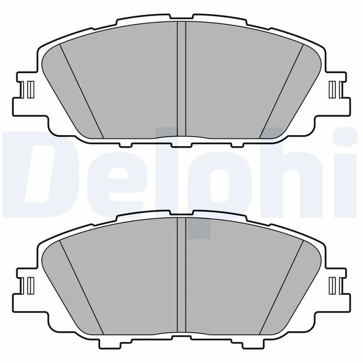 Set Placute Frana Lp3647 Toyota Prius Phv