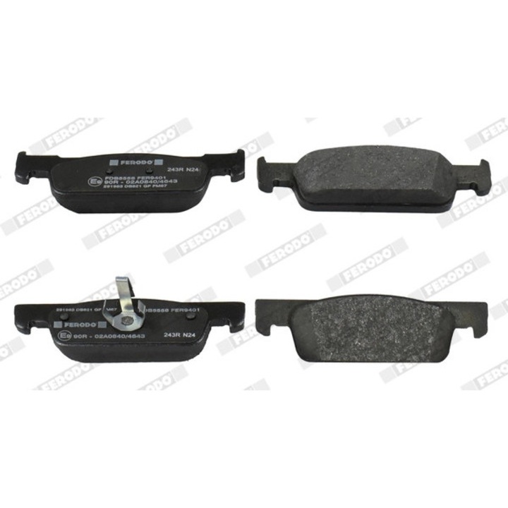 Set Placute Frana Fdb5558 Renault Sandero/Stepway 2