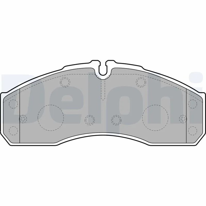 Fékbetét készlet, Tárcsafék Lp2042 Mercedes-Benz Sprinter 5-T/Vario