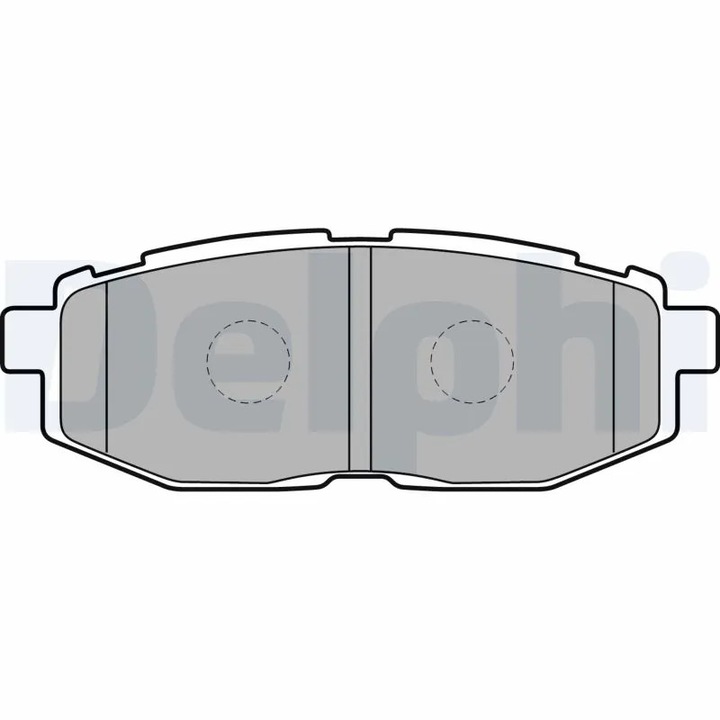 Fékbetét készlet, Tárcsafék Lp2076 Subaru Brz/Forester/Legacy 5/Outback/Tribeca Toyota Gt 86