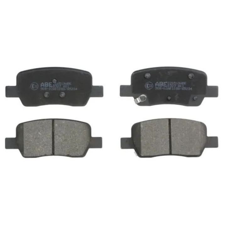 Fékbetét készlet, Tárcsafék Hátsó Tengely C20519Abe Hyundai Santa Fe 4 Kia Sorento 4