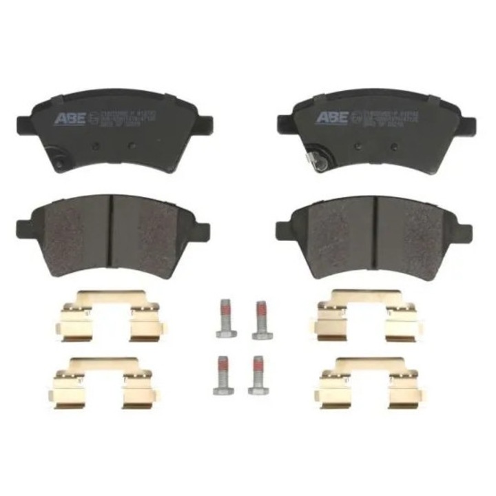 Fékbetét készlet, Tárcsafék, Első tengely C18020Abe-P Fiat Sedici Nissan Juke/Tiida Renault Latitude Suzuki Sx4